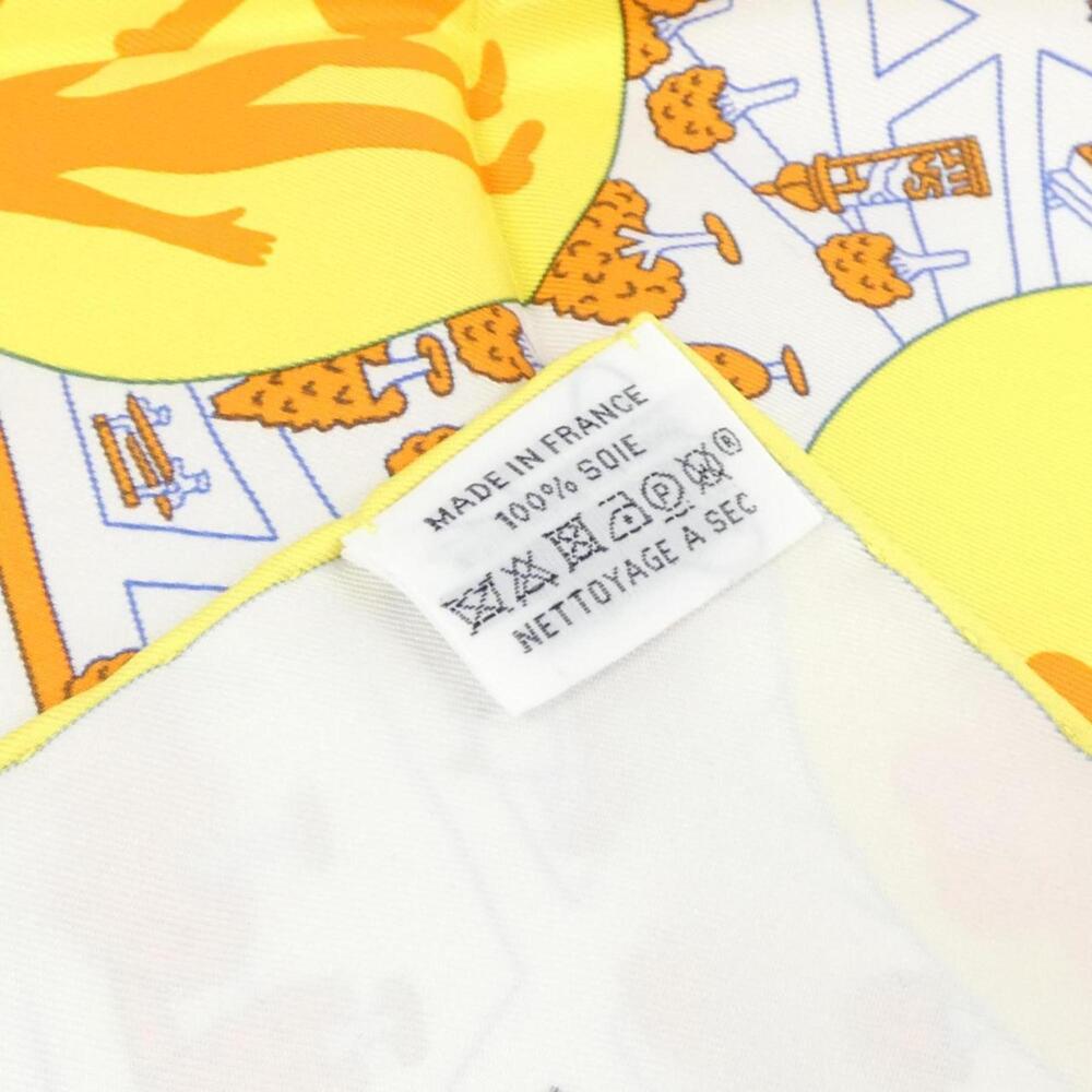 HERMES Orange Scarf - Picture 3 of 3